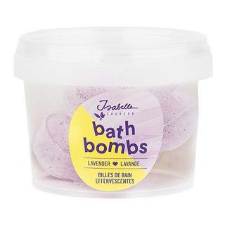 Isabelle Laurier 5 purple mini bath bombs Palline da bagno schiumogene viola - Profumo: lavanda 