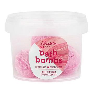 Palline da bagno schiumogene rosa scuro - Fragranza: lamponi 