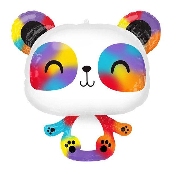 Anagram  Ballon en plastique Arc-en-ciel Panda 