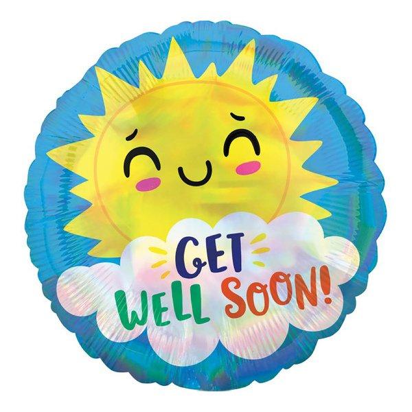 Image of Folienballon, Get Well Soon Multicolor