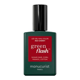 Manucurist Green Flash Red cherry Nagellack 