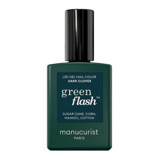 Manucurist Green Flash Dark clover Vernis à ongles 