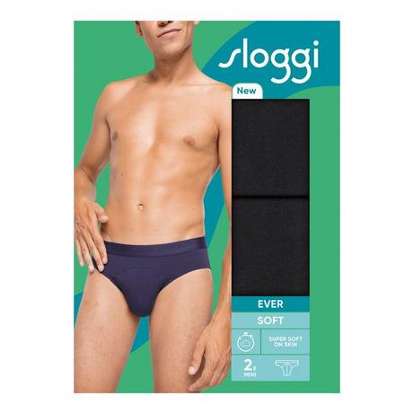 sloggi sloggi men EVER Soft Brief 2P Culotte, 2-pack 