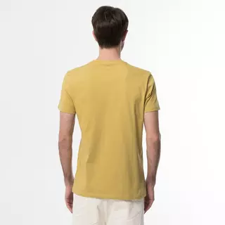Manor Man T-Shirt, Classic Fit, kurzarm  Gelb