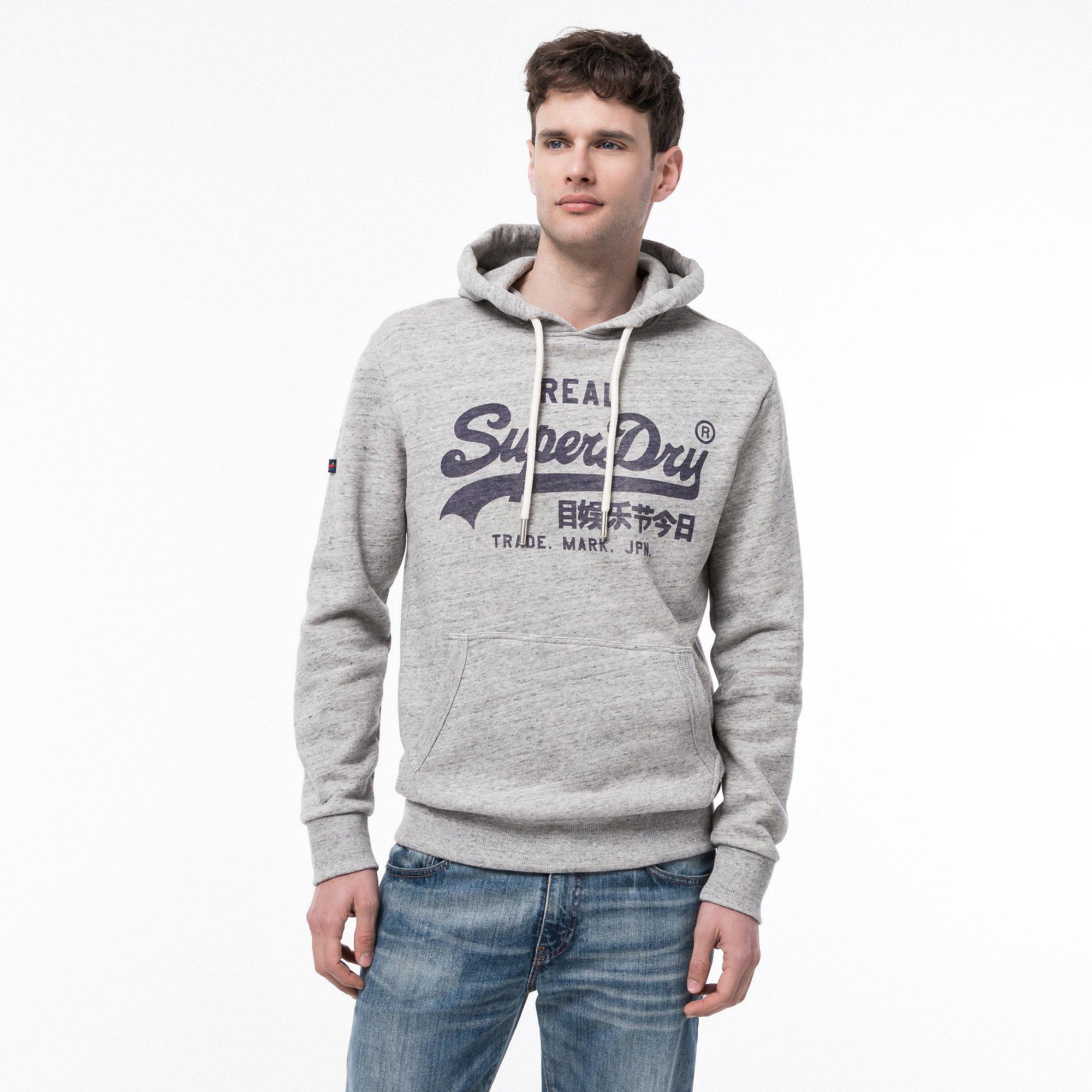 Superdry VINTAGE VL HOOD Felpa 