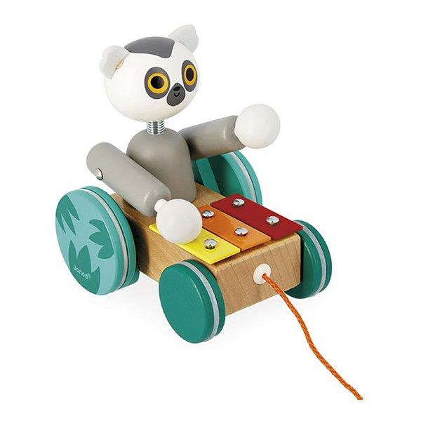 Image of Tropik Xylophon - Lemur zum Ziehen Multicolor