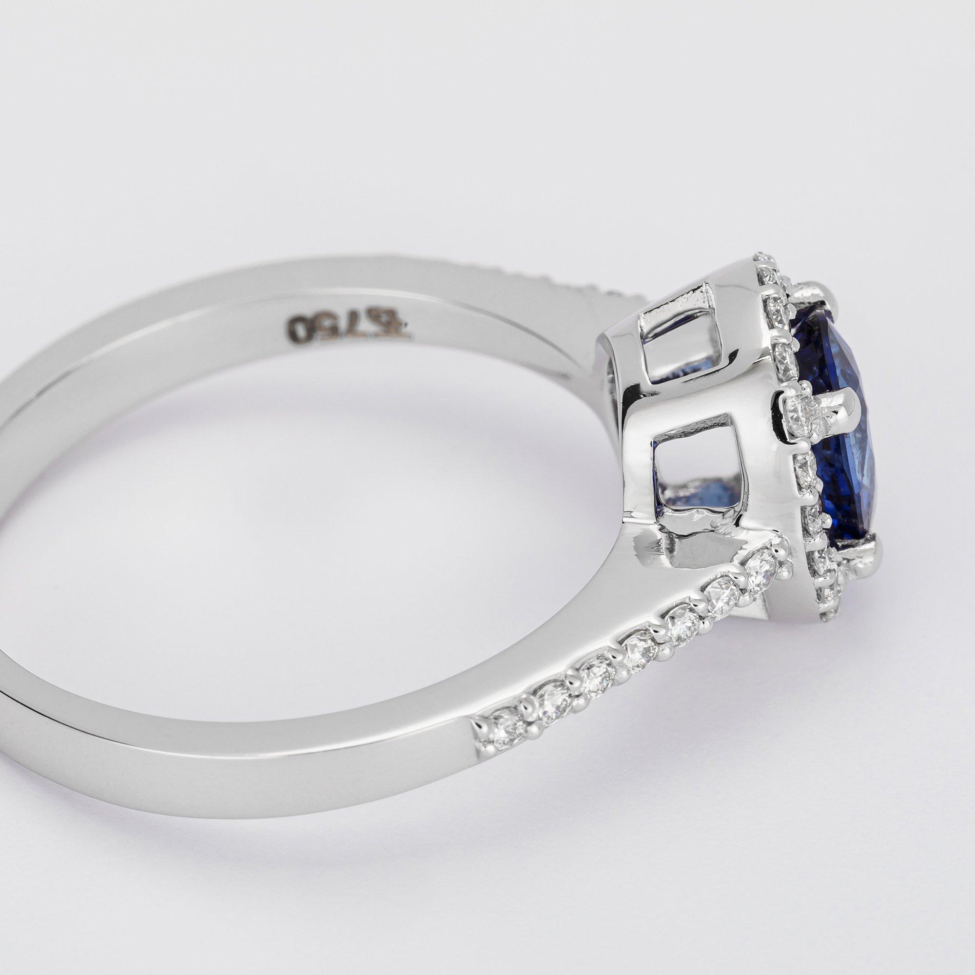 ZEN DIAMOND BAGUE WG18K POLIERTWEISSGOLD 34 BRILLANT 0.23Ct Bague 