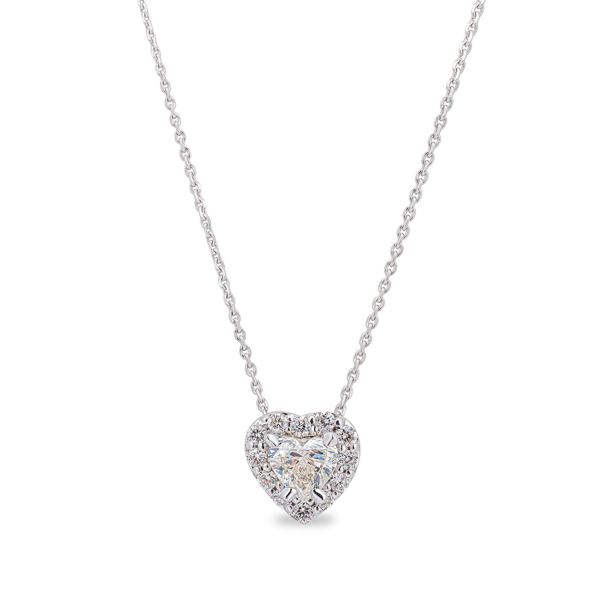 Image of ZEN DIAMOND Halskette Damen Weissgold 42cm