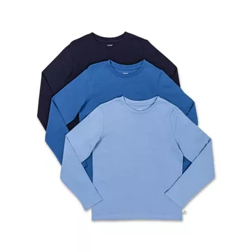 Confezione tripla, T-shirts maniche lunghe