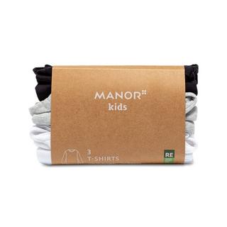 Manor Kids  Triopack, T-Shirts, langarm 
