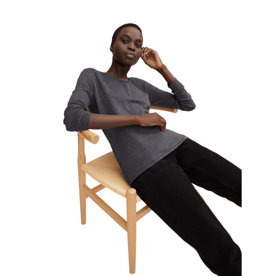 TOM TAILOR Pullover Classic Fit Langarm  