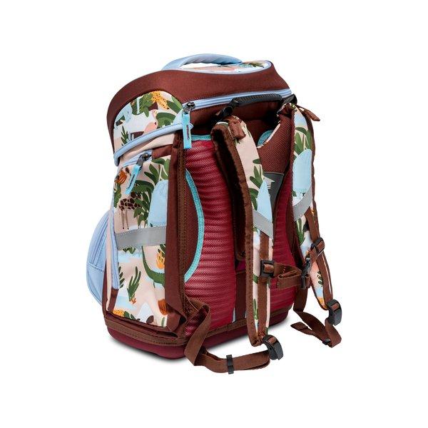 Manor Schulrucksack-Set, 5-teilig Style Braun