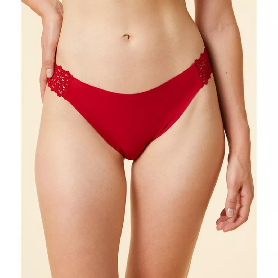Etam - Slip, für Damen, Rot, Größe L