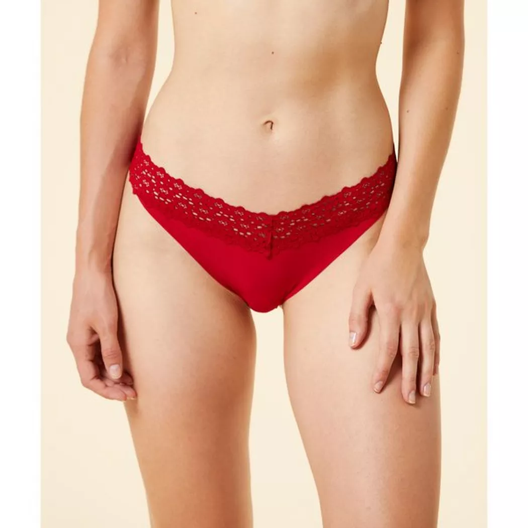 Etam - Tanga, für Damen, Rot, Größe S