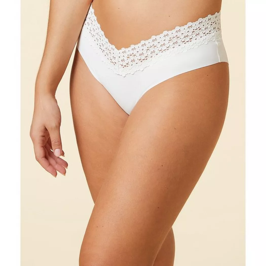 Etam - Hipster, für Damen, Weiss, Größe L
