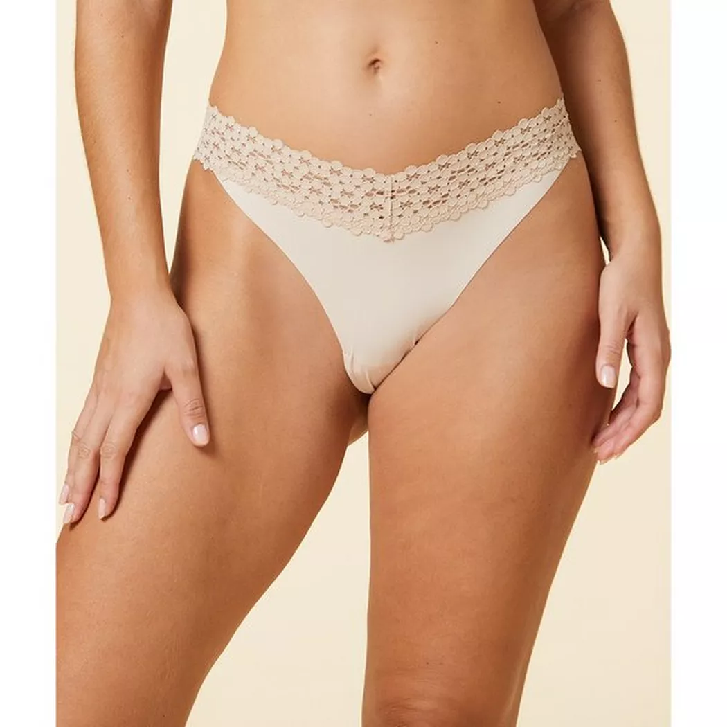 Etam - Tanga, für Damen, Leinen, Größe S