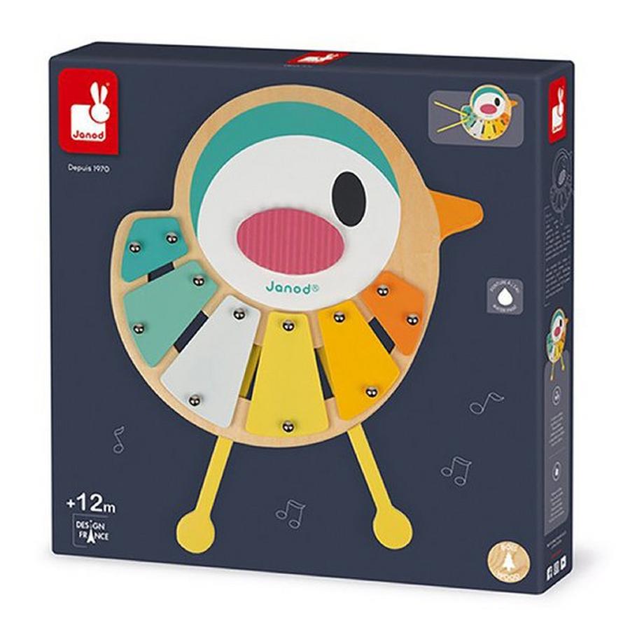 Janod  Xylophon Vogel Pure 