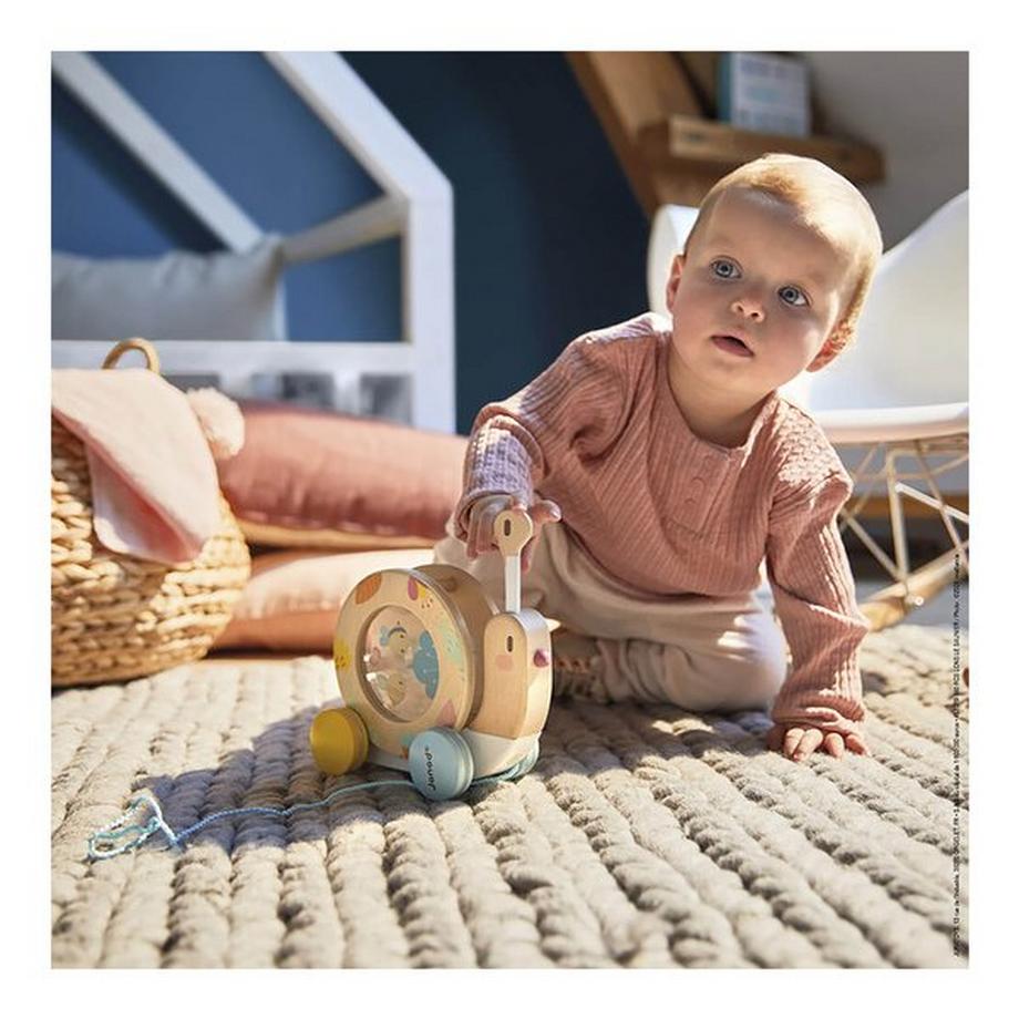 Janod  Nachzieh Schnecke mit Xylophone 
