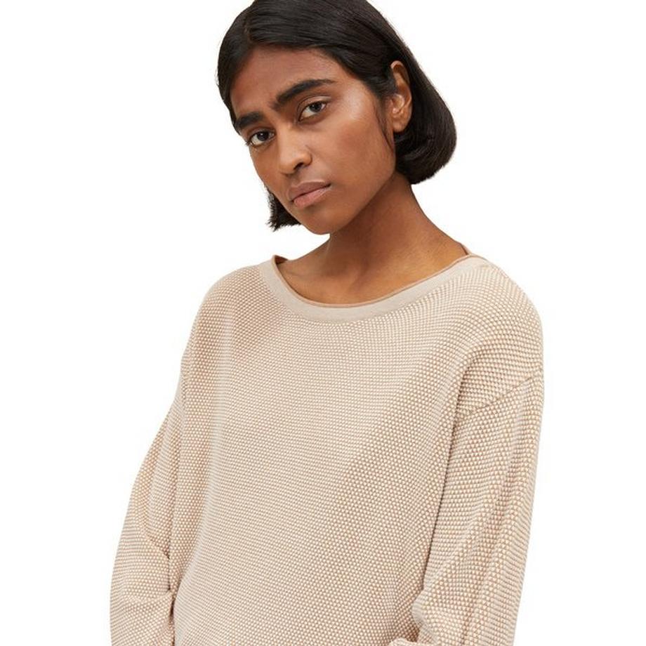 TOM TAILOR 1033125 Knit pullover with structur Pull 