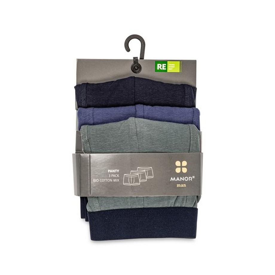 Manor Man Lot de 3 Boxers  