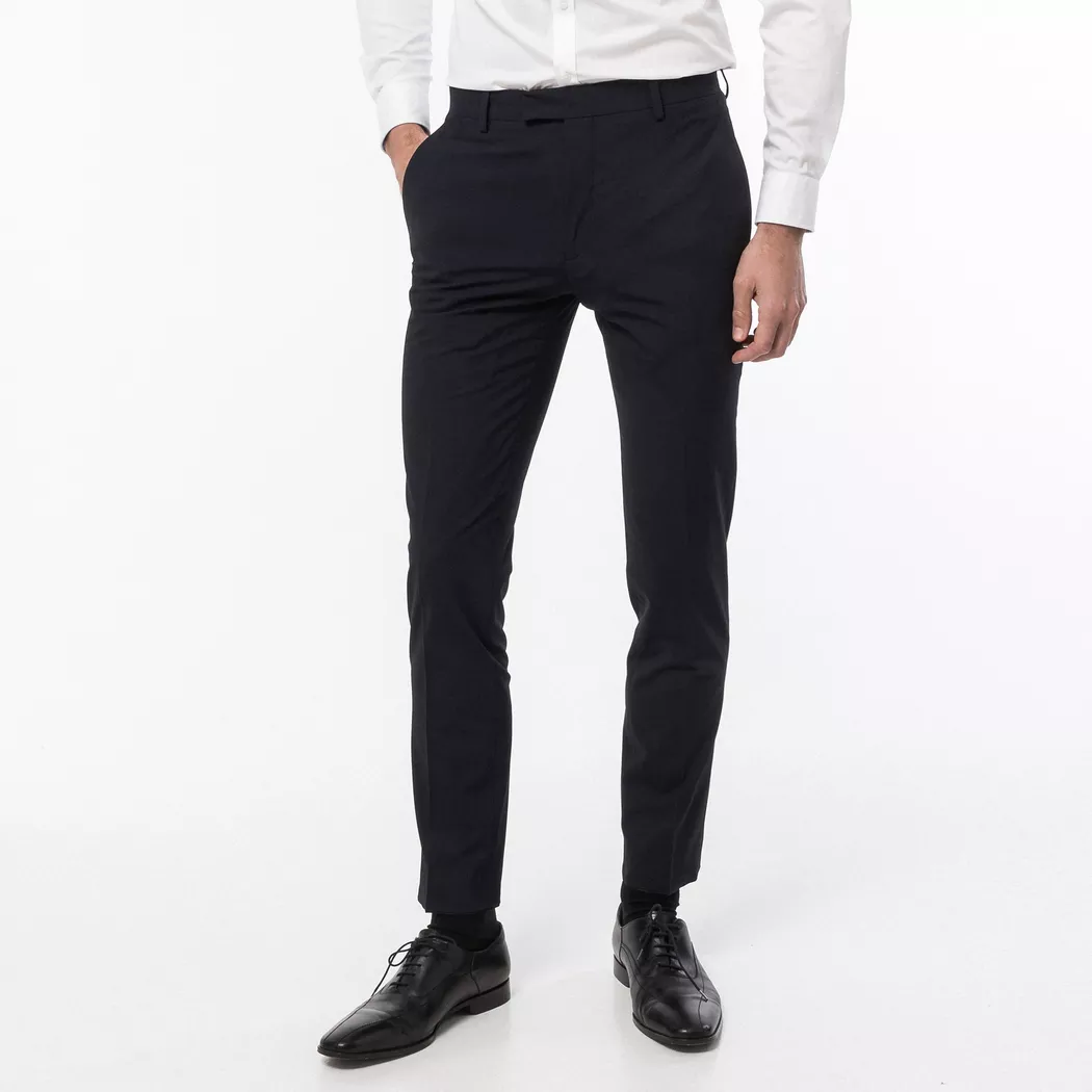 Manor Man - Anzughose, Body Fit, für Herren, Marine, Größe 56