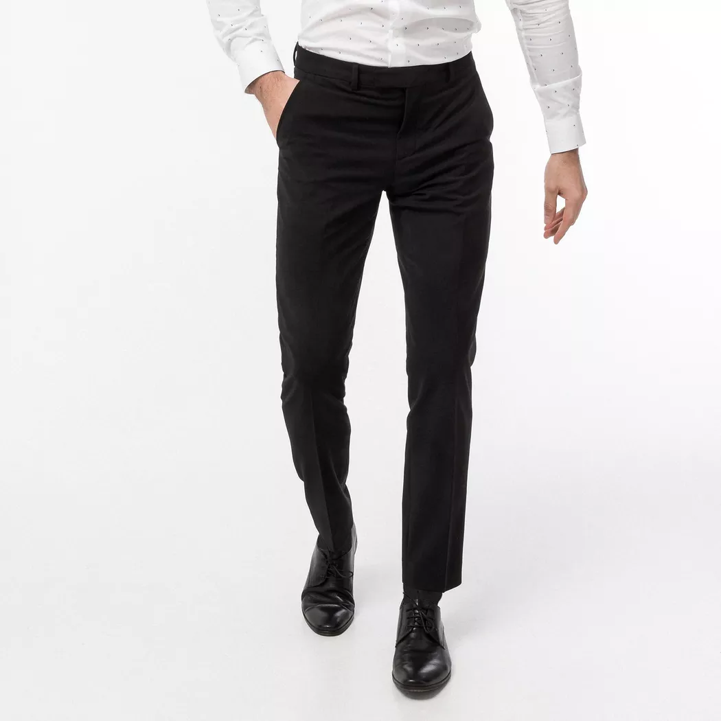 Manor Man - Anzughose, Modern Fit, für Herren, Black, Größe 54