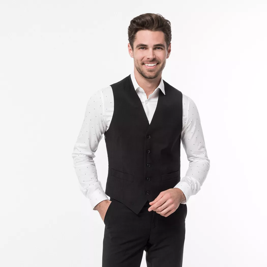 Manor Man - Gilet, für Herren, Black, Größe 56