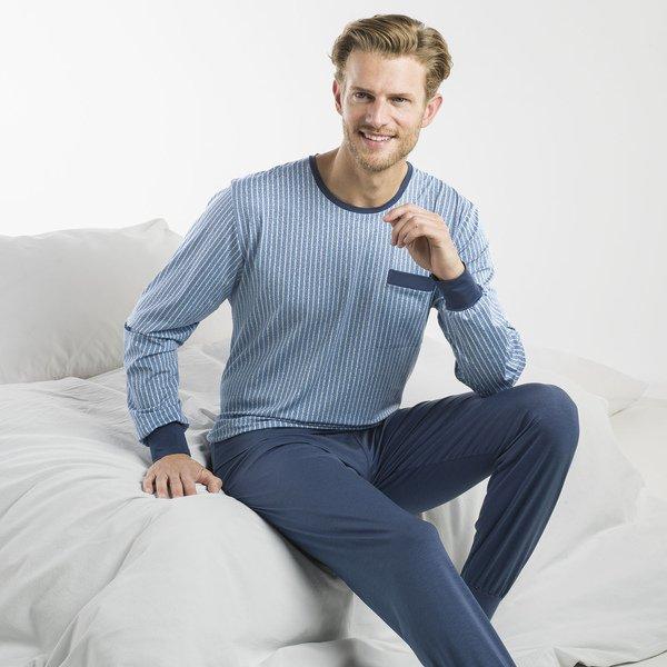 Image of Pyjama Herren Blau 3XL