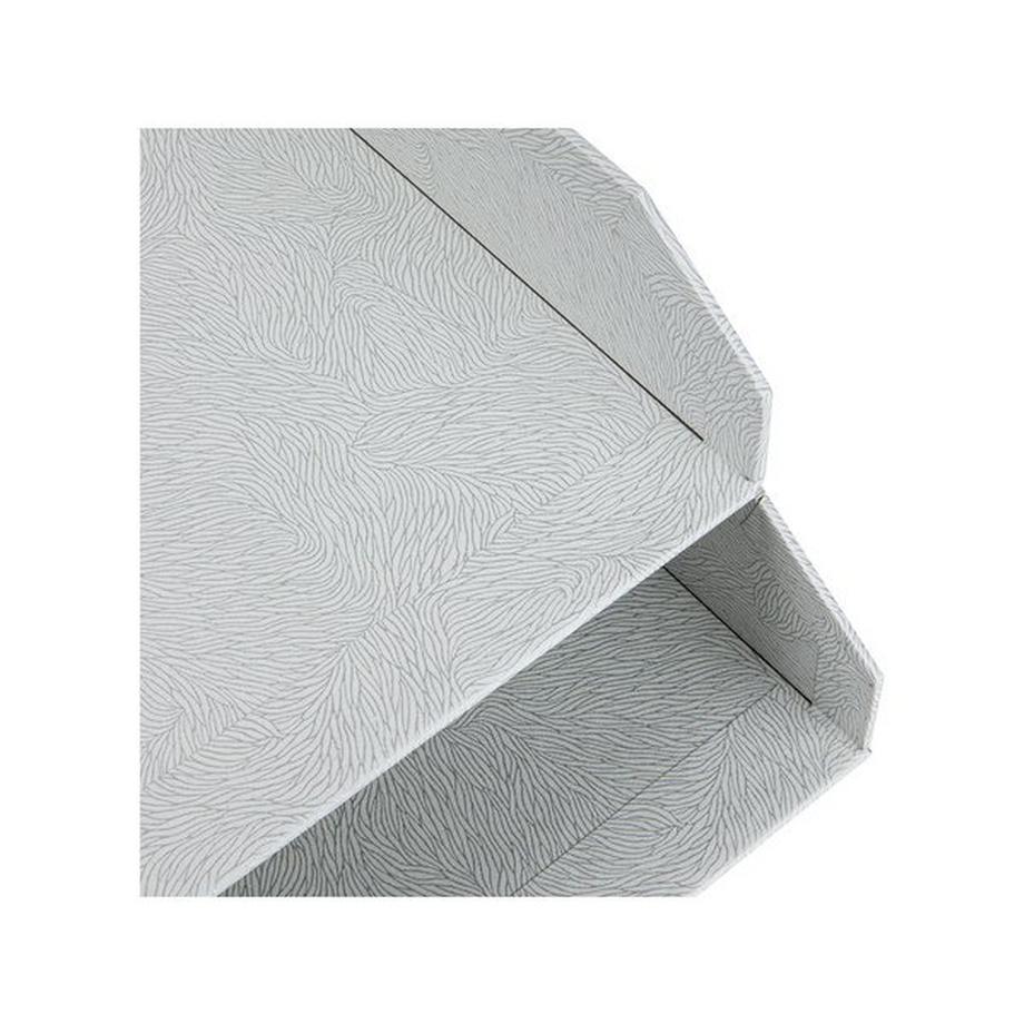 Bigso Box of Sweden Cassettina per corrispondenza impilabile, 2 pezzi Håkan 