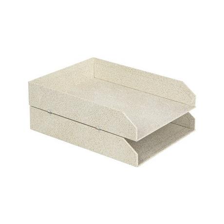 Bigso Box of Sweden Corbeille à courrier empilable, 2 pièces Håkan 