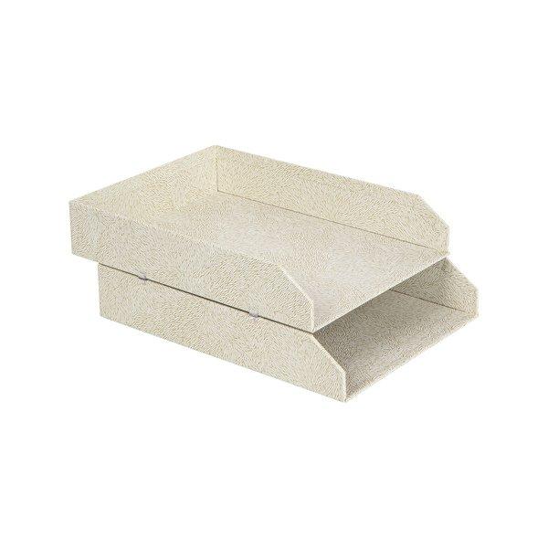 Bigso Box of Sweden Cassettina per corrispondenza impilabile, 2 pezzi Håkan 