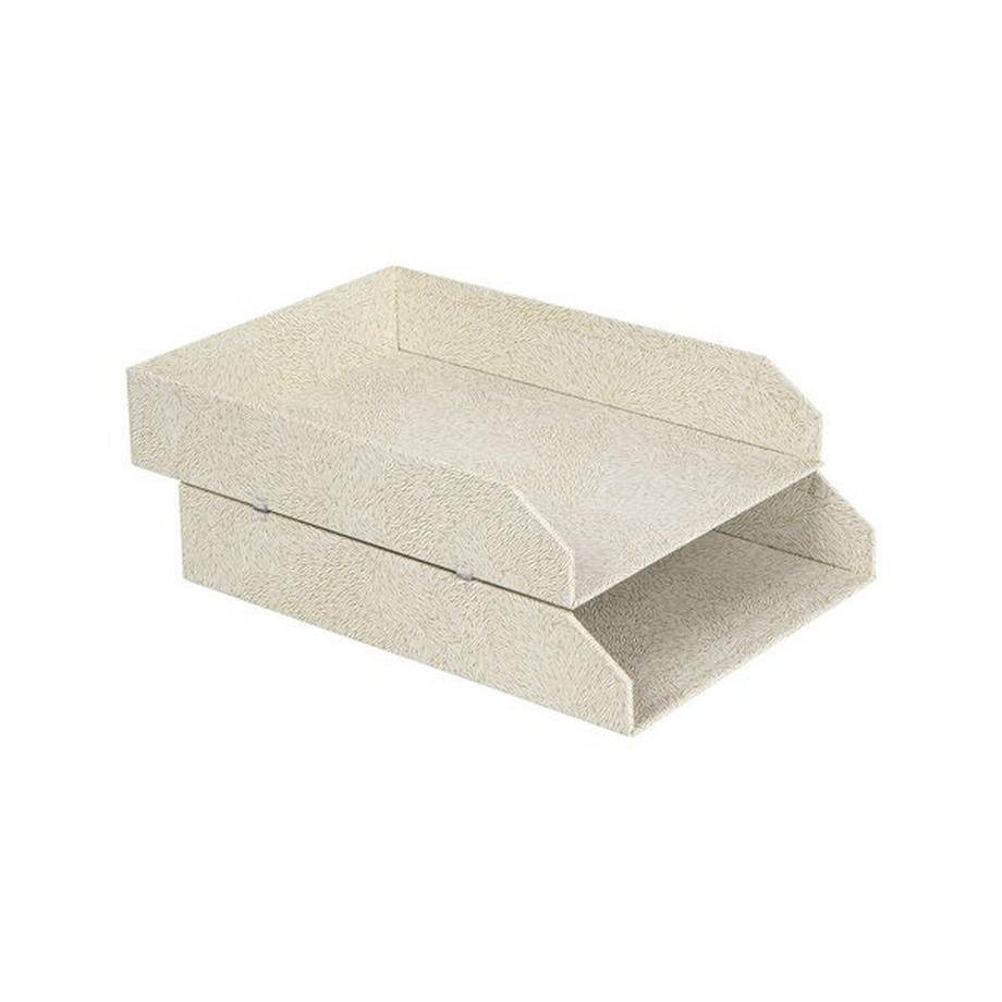 Bigso Box of Sweden Stapelbare Briefablagen, 2er-Satz Håkan 