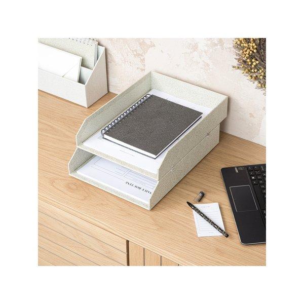 Bigso Box of Sweden Cassettina per corrispondenza impilabile, 2 pezzi Håkan 