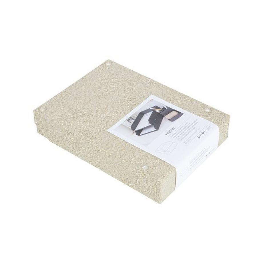 Bigso Box of Sweden Stapelbare Briefablagen, 2er-Satz Håkan 