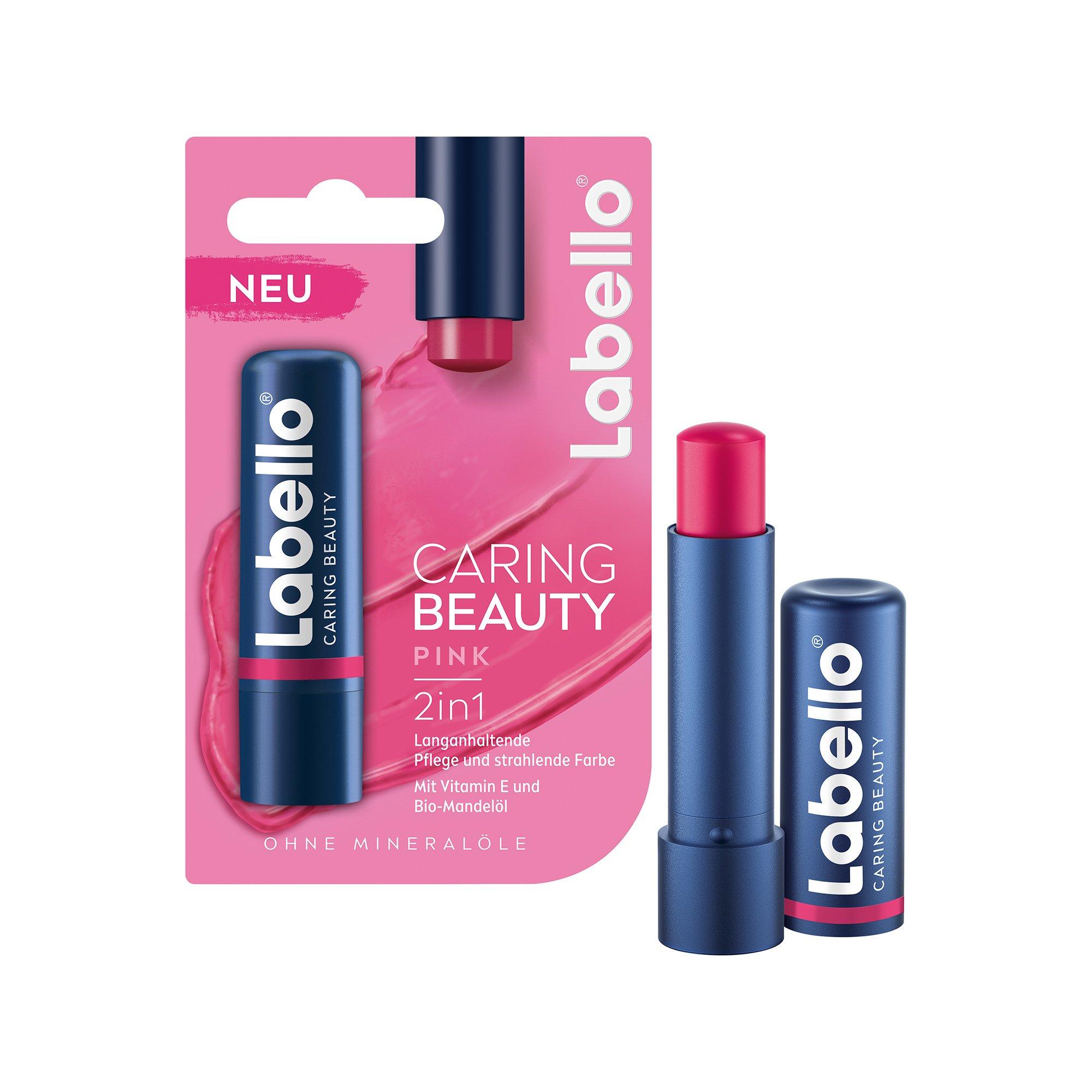 Image of labello Caring Beauty Pink - 5.5ml