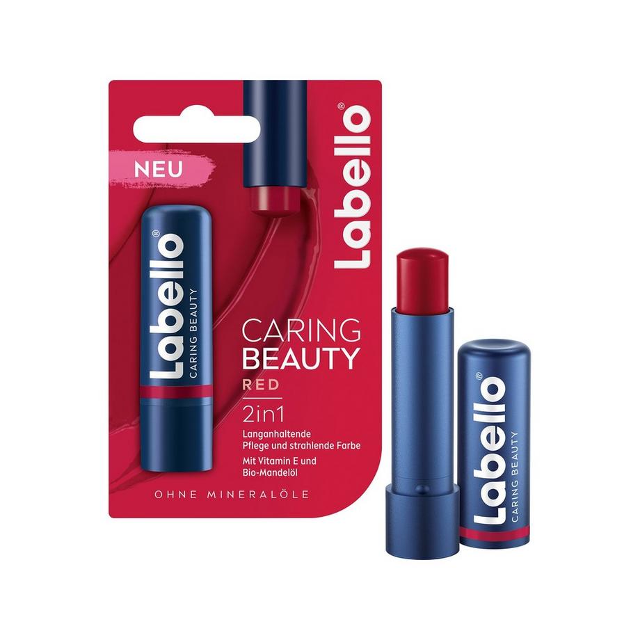 labello  Caring Beauty Red 