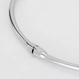 ZEN DIAMOND BRACELET WG18K ROHDPOLIERT 40 BRILLANT 0.13Ct Bracciale Oro Bianco