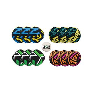 SCHILDKRÖT Familypack Pro 4x3 set per 4 giocatori "Labyrinth" Crossboccia Set 