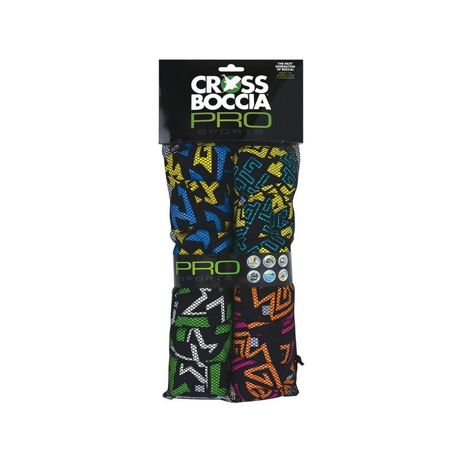 SCHILDKRÖT Familypack Pro 4x3 set per 4 giocatori "Labyrinth" Crossboccia Set 