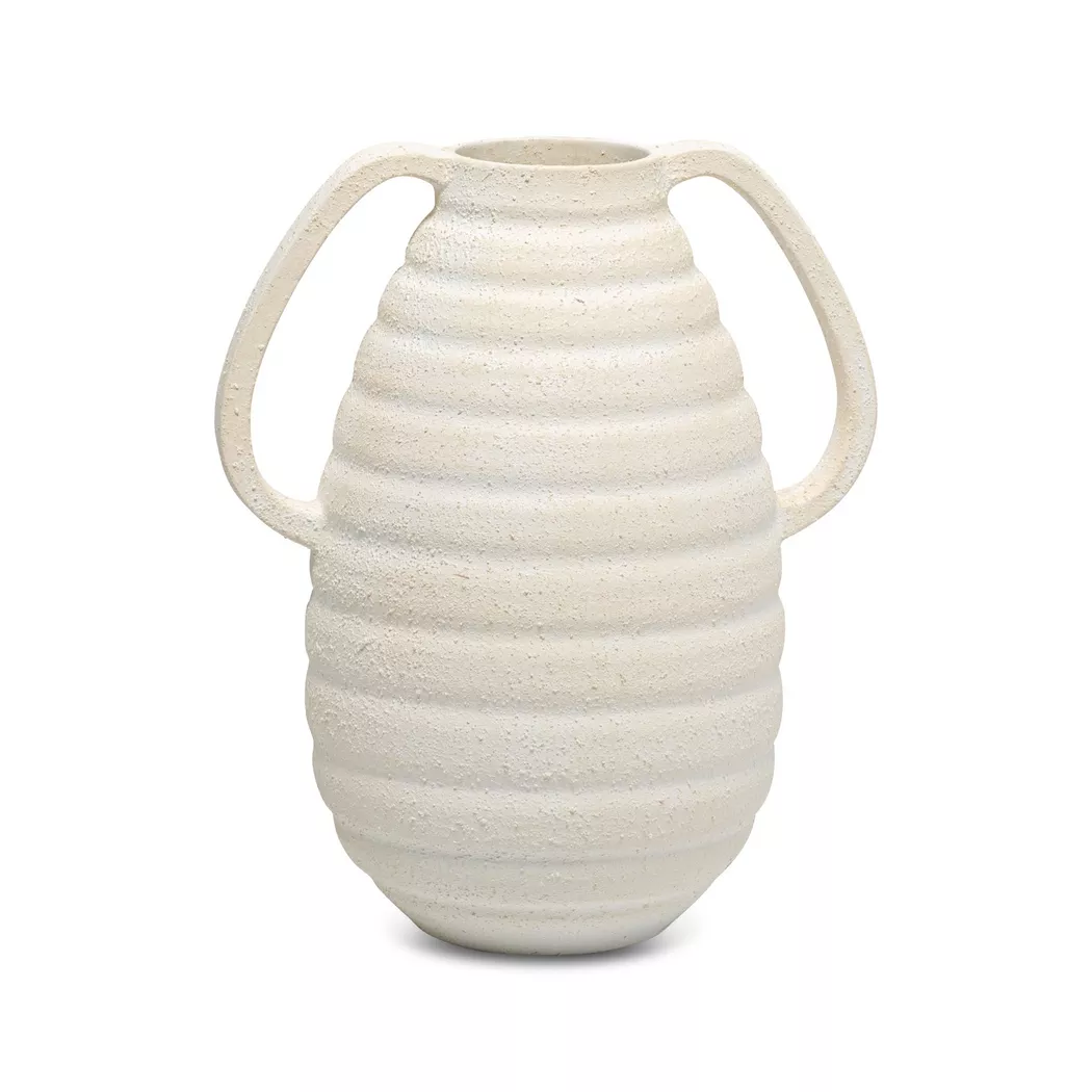 Manor - Vase, 14 x 23 cm, Creme