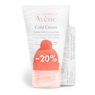 Avene Cold Cream Duo 20% Hand+Lippe Cold Cream Duo Handcreme und Lippenpflegestift 