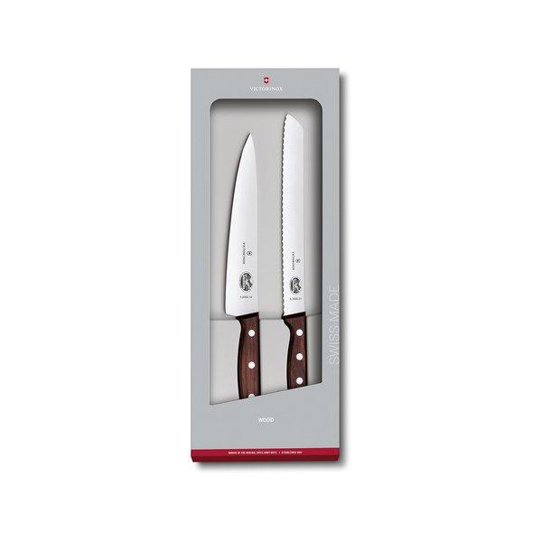 VICTORINOX Set couteaux Swiss Classic Wood 