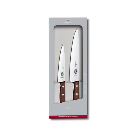 VICTORINOX Set couteaux Swiss Classic Wood 