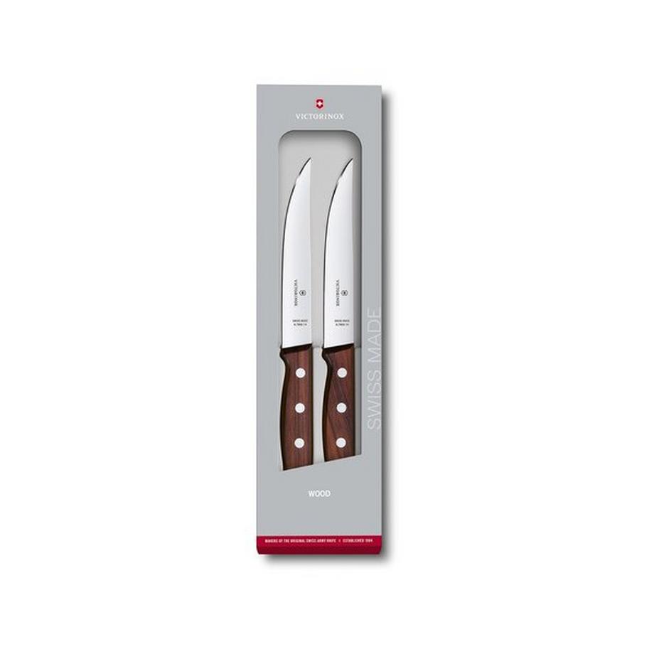 VICTORINOX Set couteaux Swiss Classic Wood 