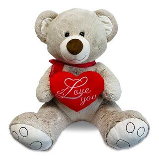 High Hope Orso di peluche con cuore 70cm