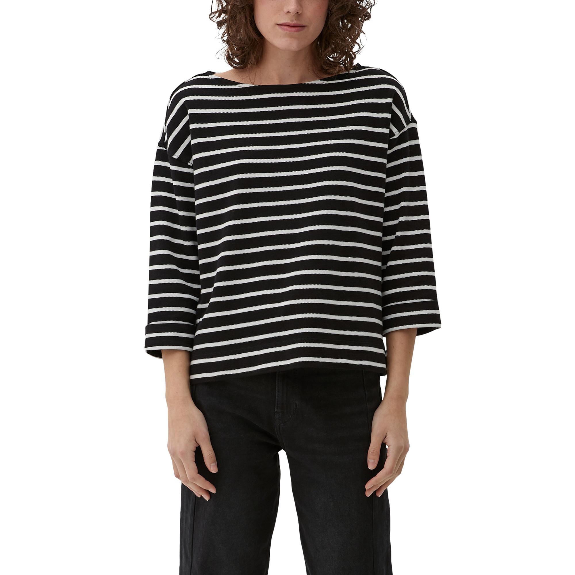 Image of T-shirt Damen Schwarz Bedruckt 34