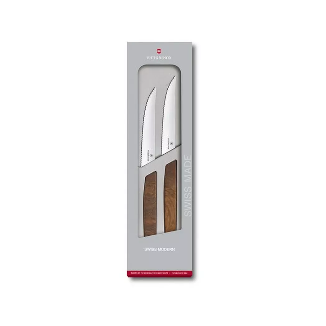 Victorinox - Steakmesser-Set, 24cm, Braun