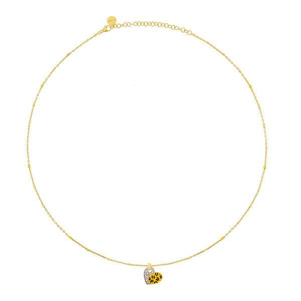 Image of Choker Halskette Damen Gold 38.5CM