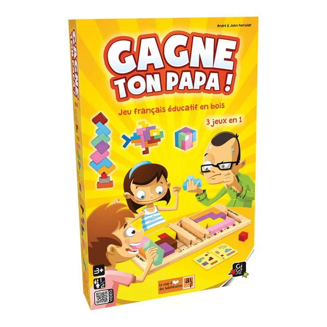 Gigamic - Gagne ton Papa, Französisch, Multicolor