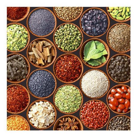 Paper + Design Tovaglioli di carta, 20 pezzi Colorful spices 